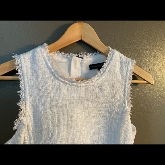 Banana Republic White Mini Dress - Picture 4 of 9